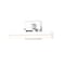 Z-Lite Liam Vanity, 1-Light, 13 In.W x 3 In.L x 5 In.H, Chrome /Frosted 1009-13W-CH-LED - alternate 1